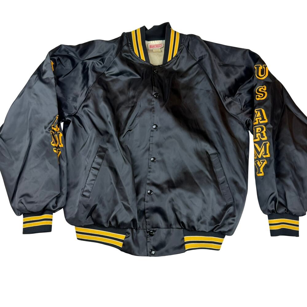 Vintage U.S. Army Satin Bomber Jacket – Size XL
